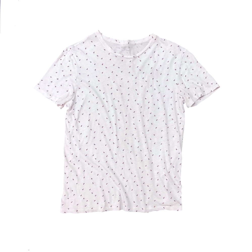 🆕 ALLSAINTS Ikebana Micro Floral Print Tee